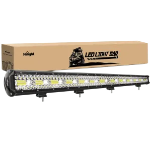 37 Inch 780W 78000LM Triple Row Spot Flood LED Light Bar