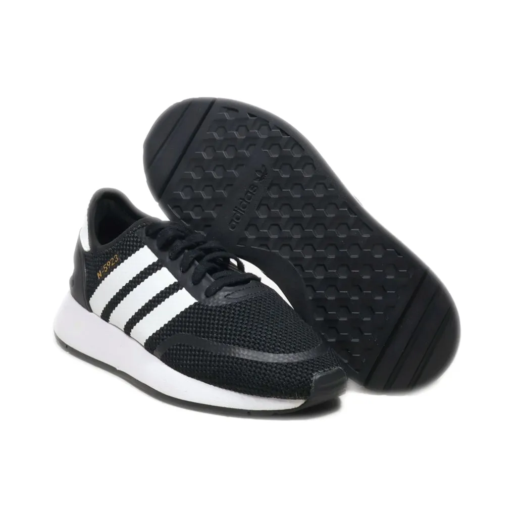 Adidas N-5923 J 'Core Sneakers Fabric Black Colour For Kids
