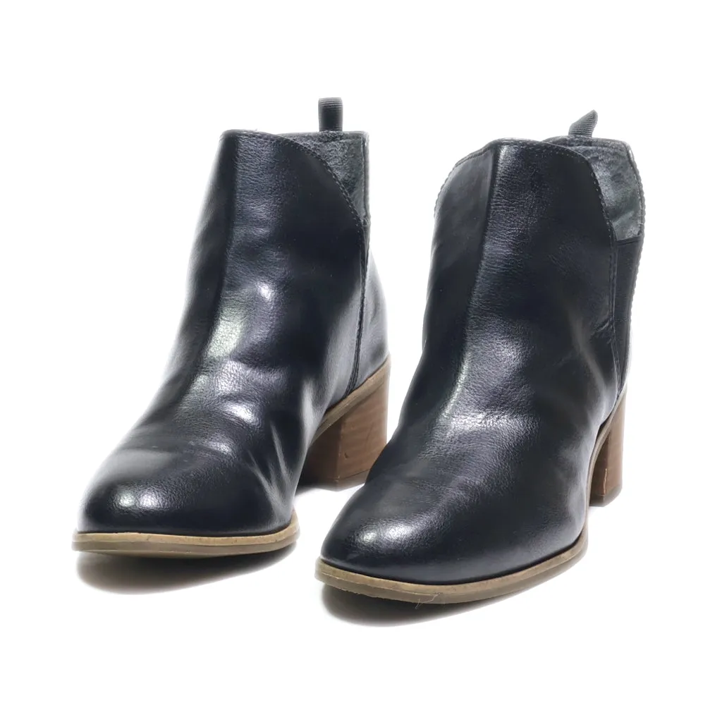 Dr. Scholl'S Tammate Ankle Boots Leather Black Colour For Women