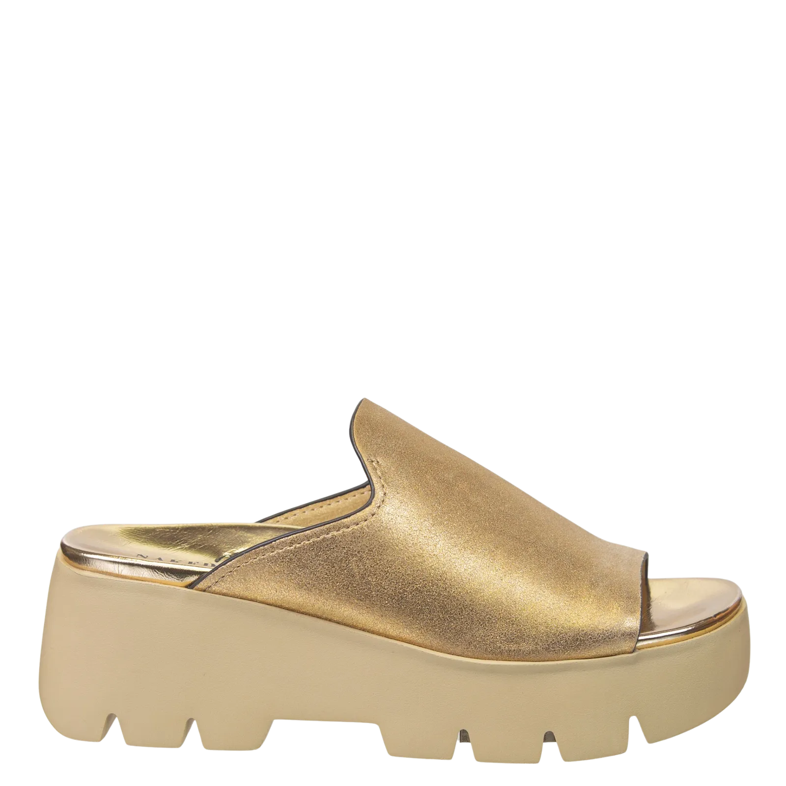 DRIFT in GOLD Platform Sandals
