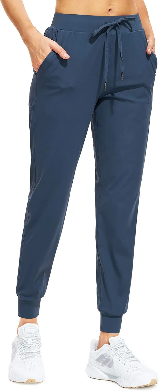 Libin Women's Joggers Pants Athletic Running Petite/Regular/Tall Sweatpants with Pockets Tapered Casual Workout Pants
