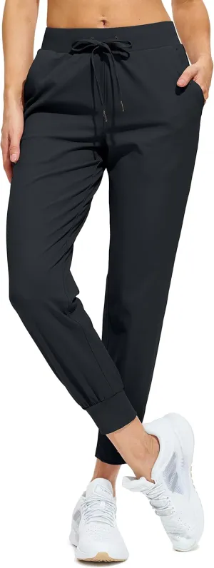 Libin Women's Joggers Pants Athletic Running Petite/Regular/Tall Sweatpants with Pockets Tapered Casual Workout Pants