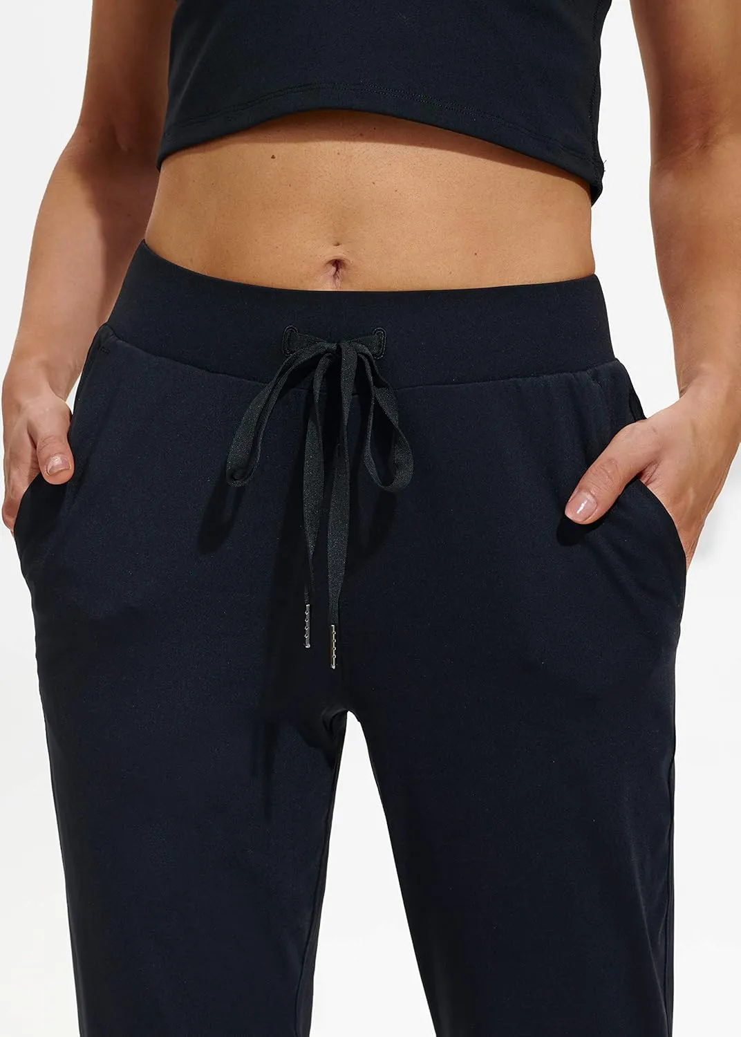 Libin Women's Joggers Pants Athletic Running Petite/Regular/Tall Sweatpants with Pockets Tapered Casual Workout Pants