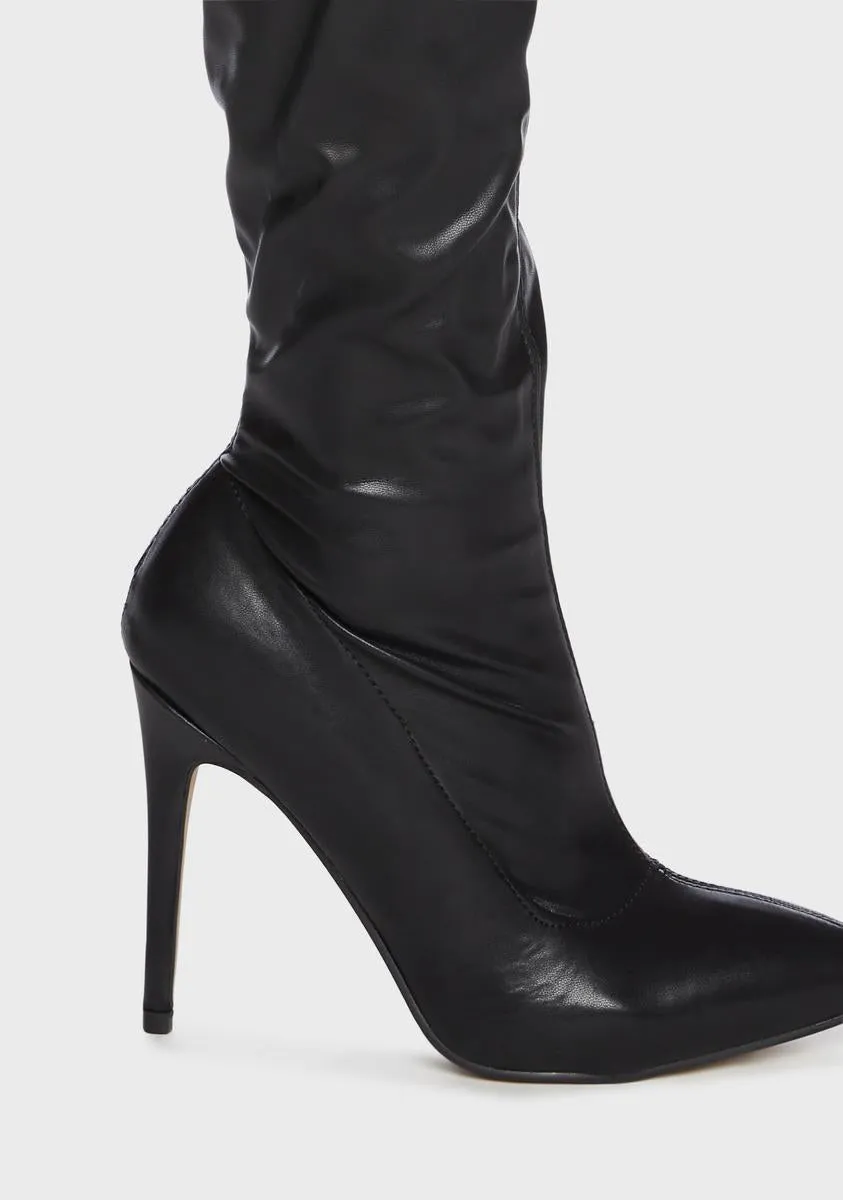 Lunar Common Ground Thigh High Boots
