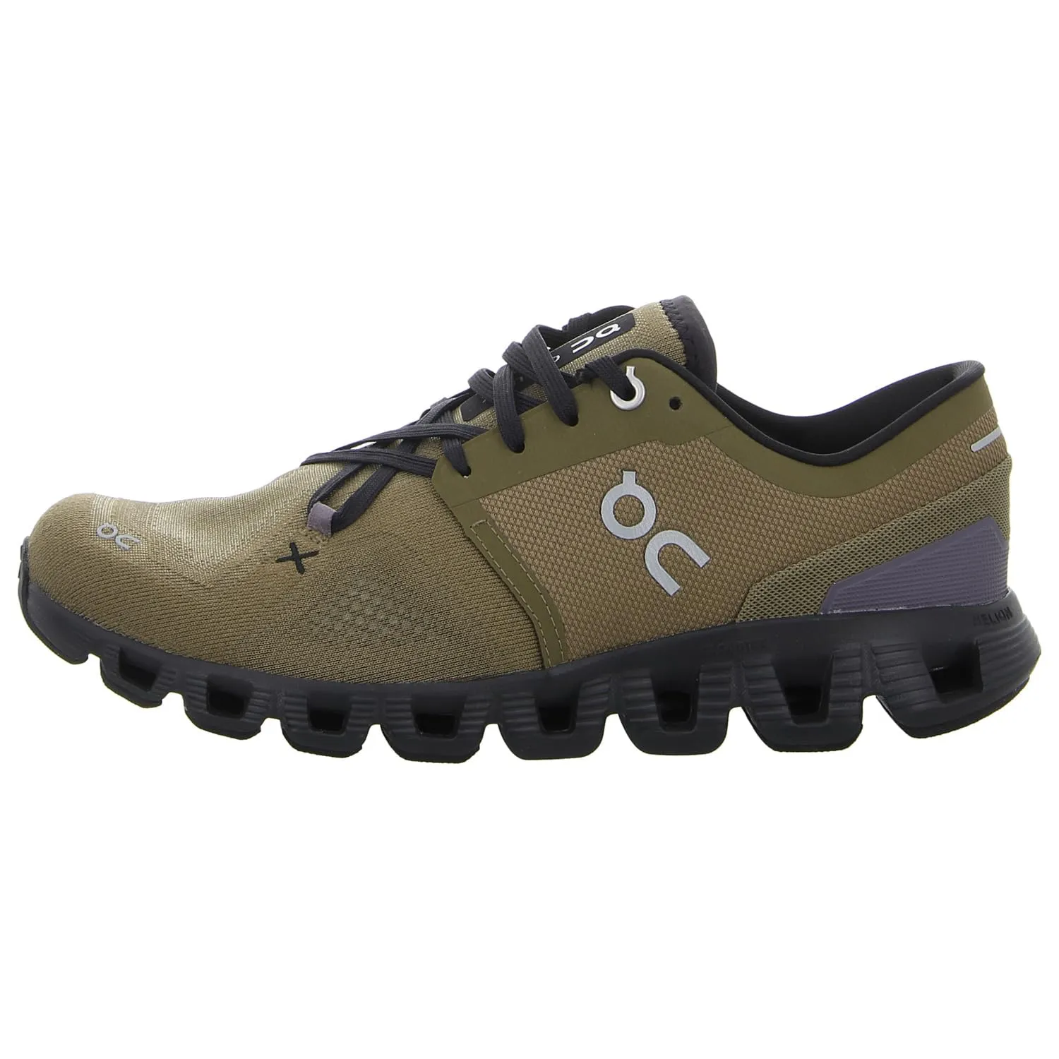 On Men's Cloud X 3 Sneakers, Hunter | Black, 10 Medium US
