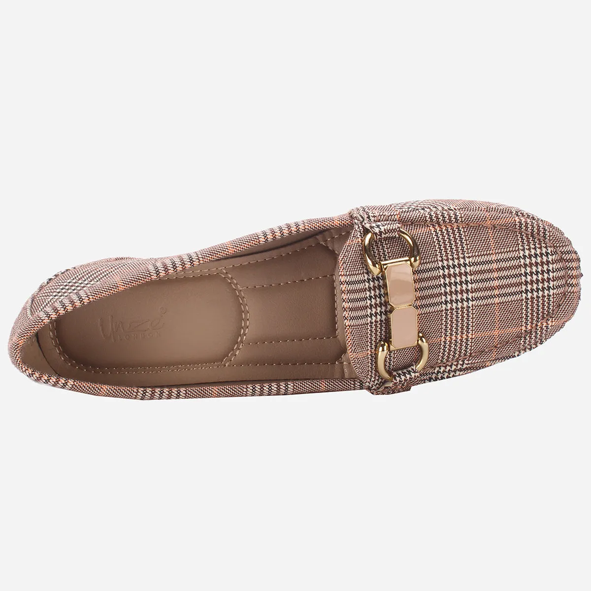 Womens "KANAAN" High Wedge Comfy Moccasin